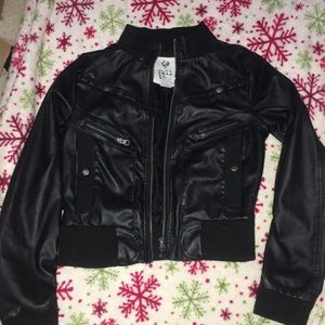 Faux Leather Jacket (READ DESCRIPTION)